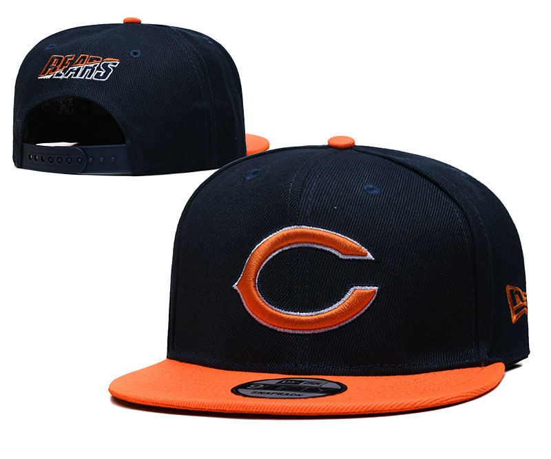 2021 NFL Chicago Bears 141 TX hat->->Sports Caps